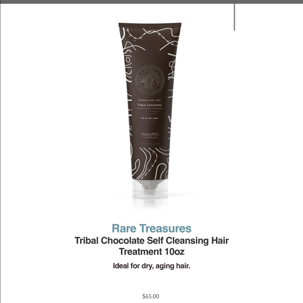 Tweak'd by Nature Tribal Chocolate Cleansing Hair Treatment
